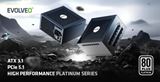 EVOLVEO rozširuje ponuku zdrojov, model P1200 prináša 1200 W výkon a Platinum certifikáciu